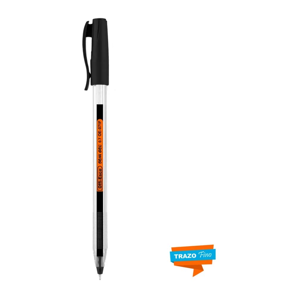 Bolígrafo semi gel 0.7 m Offi-Esco