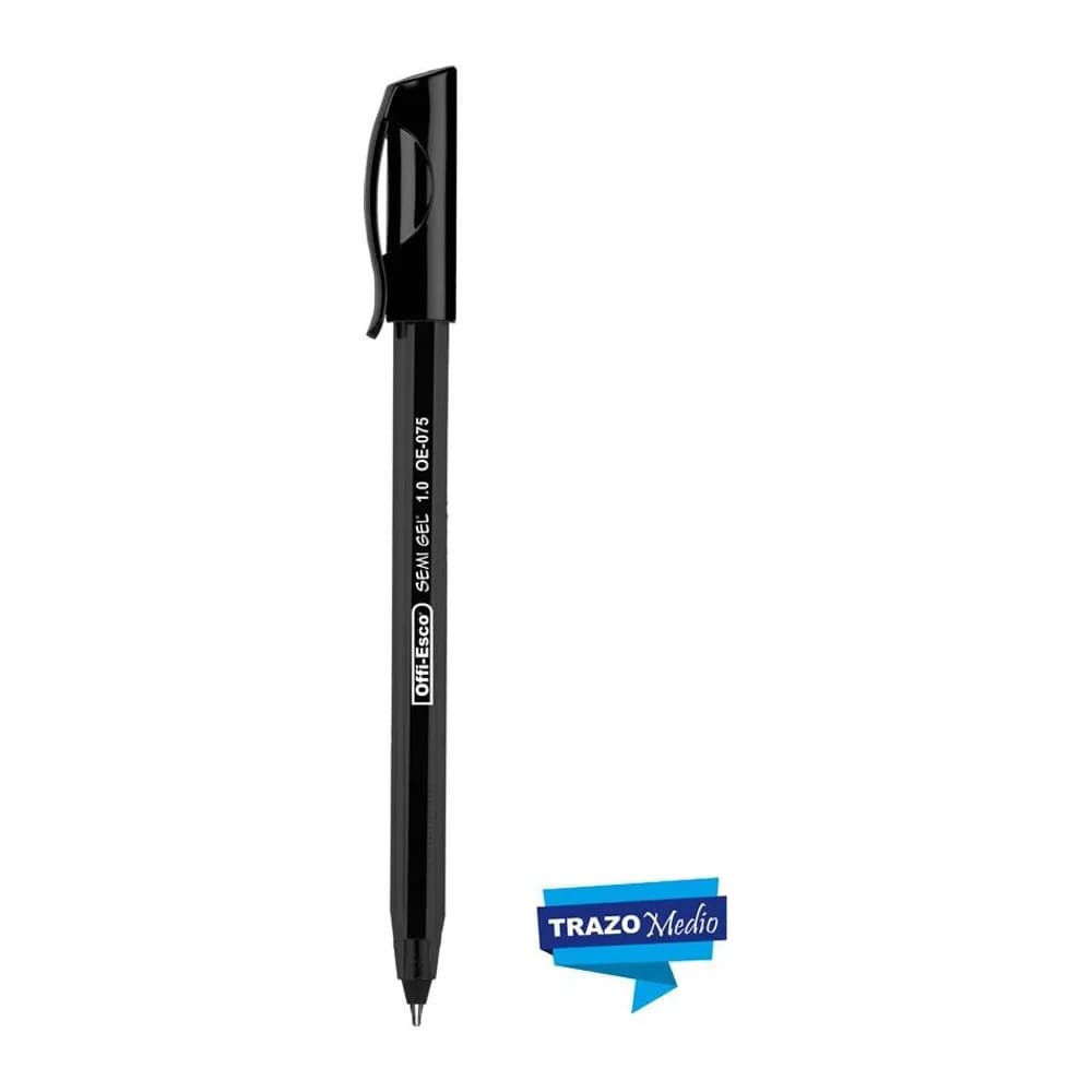 Bolígrafo semi gel 1.0 m Offi-Esco