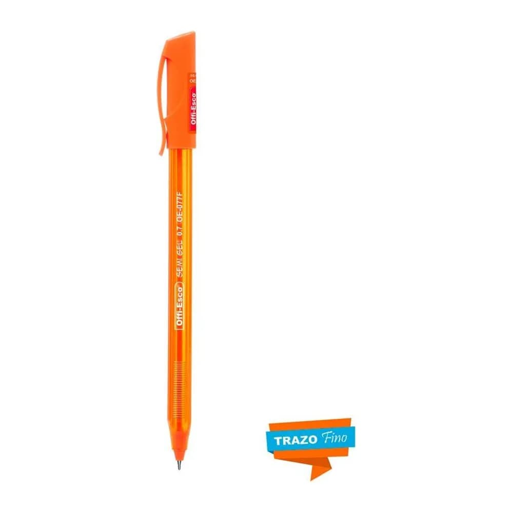 Bolígrafo semi gel 0.7 m Offi-Esco