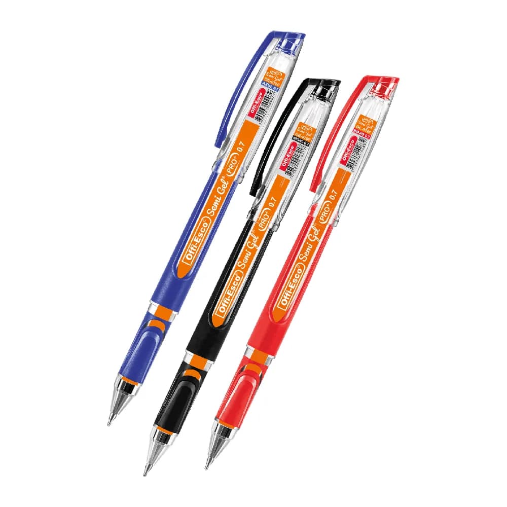 Bolígrafo semi gel Pro+ 0.7 m Offi-Esco