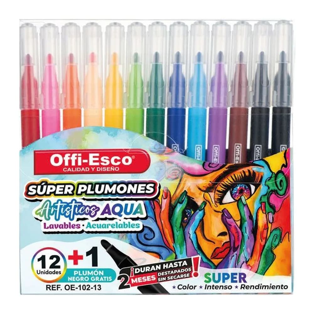 Plumones Offi-Esco