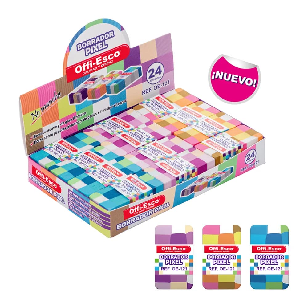 Borrador pixel MEDIANO OE-121 Offi-Esco