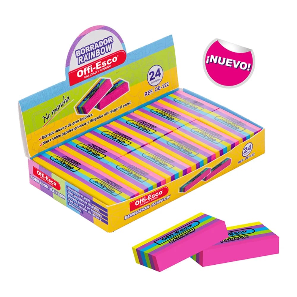 Borrador rainbow MEDIANO OE-122 Offi-Esco