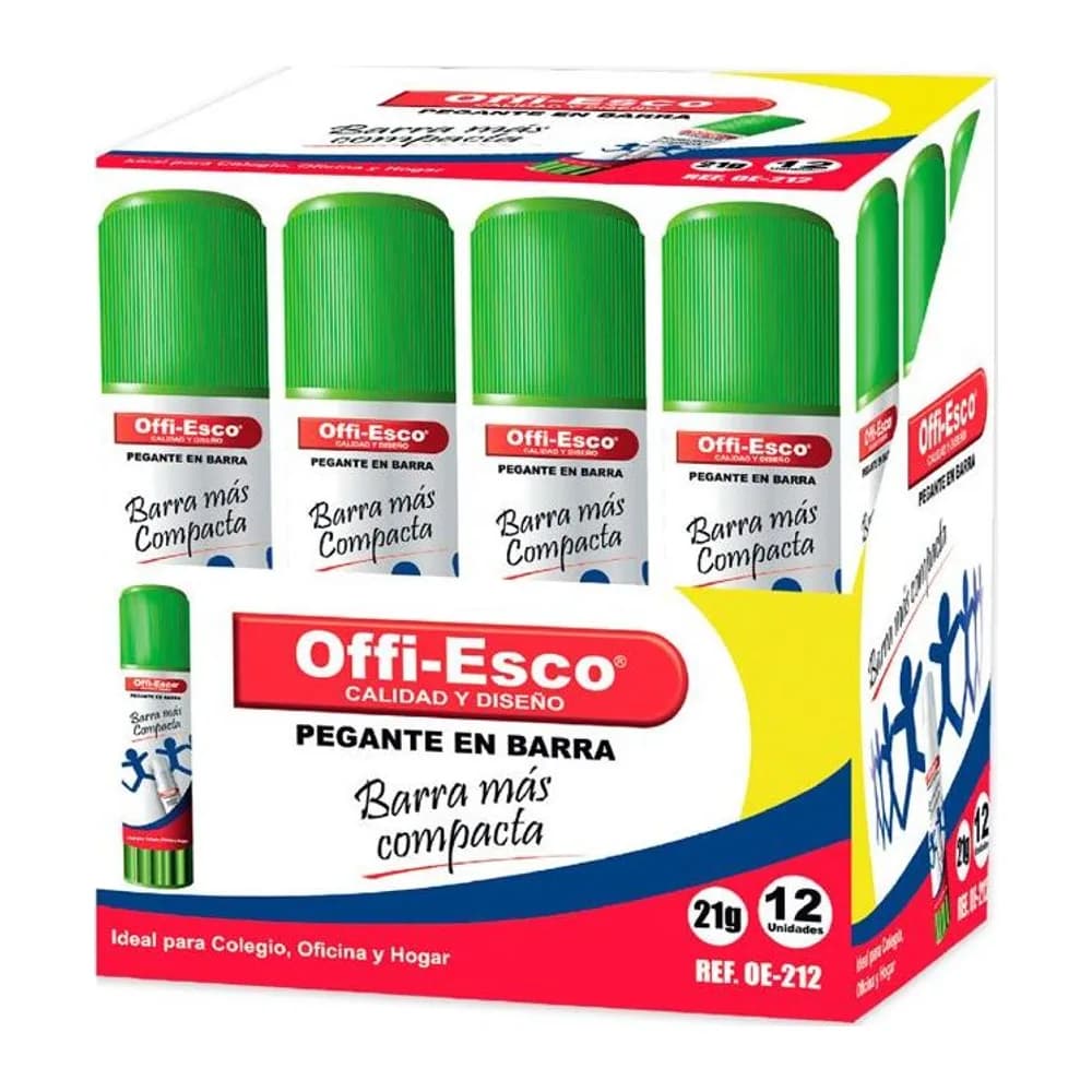 Pegante en barra de 21 gramos Offi-Esco
