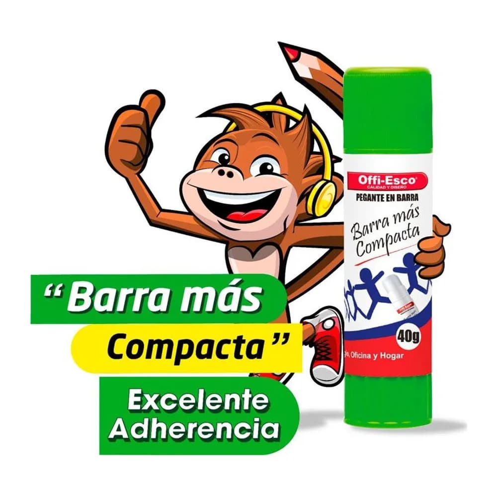 Pegante en barra de 40 gramos Offi-Esco