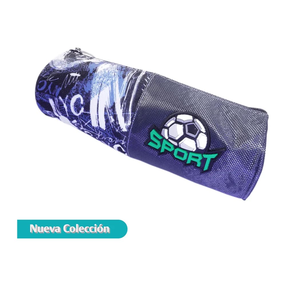 Cartuchera Oe-2232 Sport Redonda 1B P162 Offi-Esco