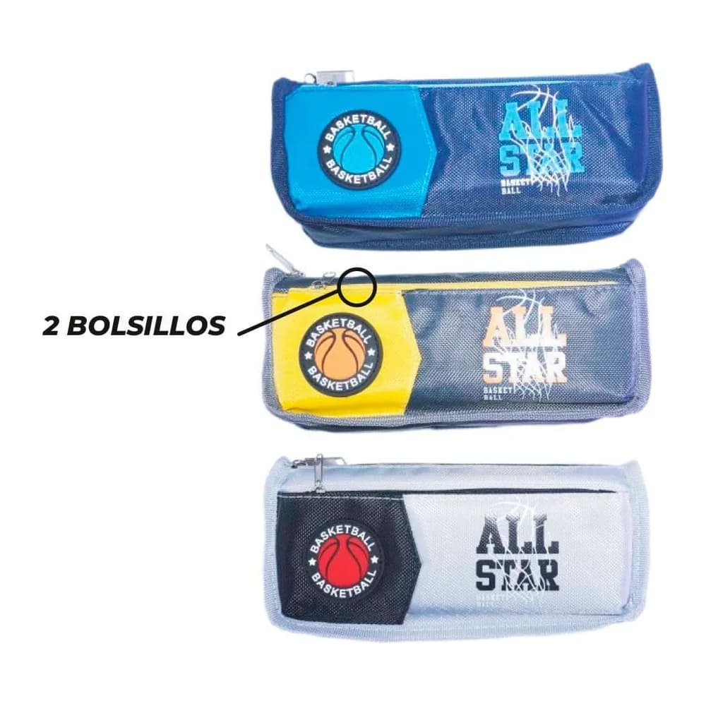 Cartuchera Oe-2249  Allstar Basket 2B P180 Offi-Esco