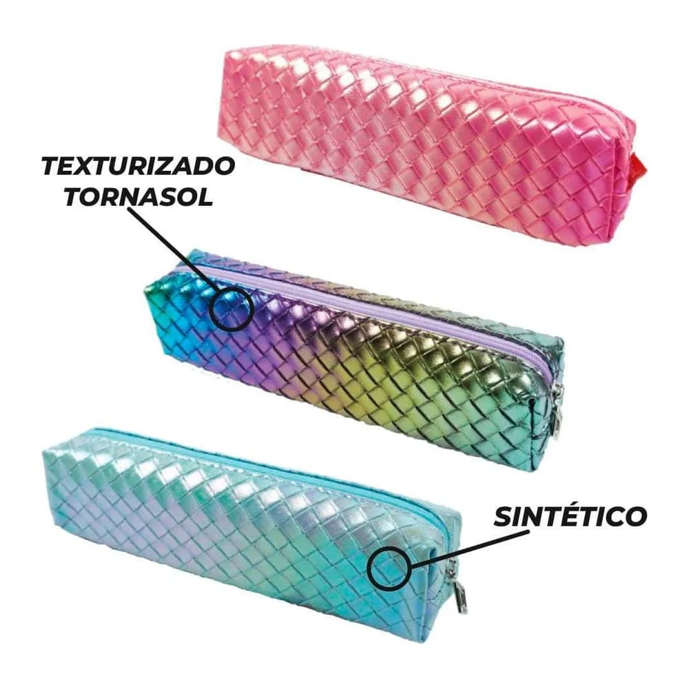 Cartuchera Oe-2256 Tornasol Offiesco 1B P288 Offi-Esco