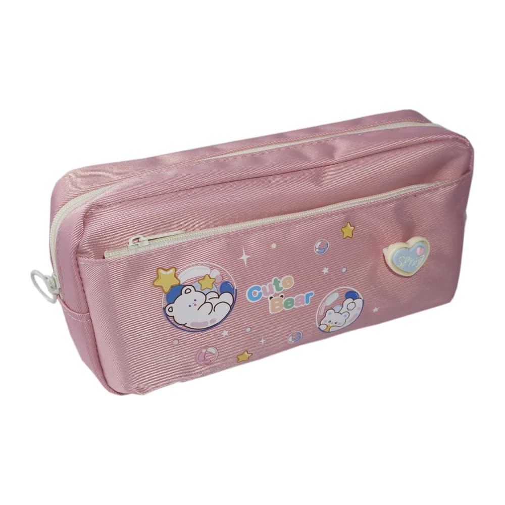 Cartuchera Oe-2275 Cute Rabbit Bear 2B P180 Offi-Esco