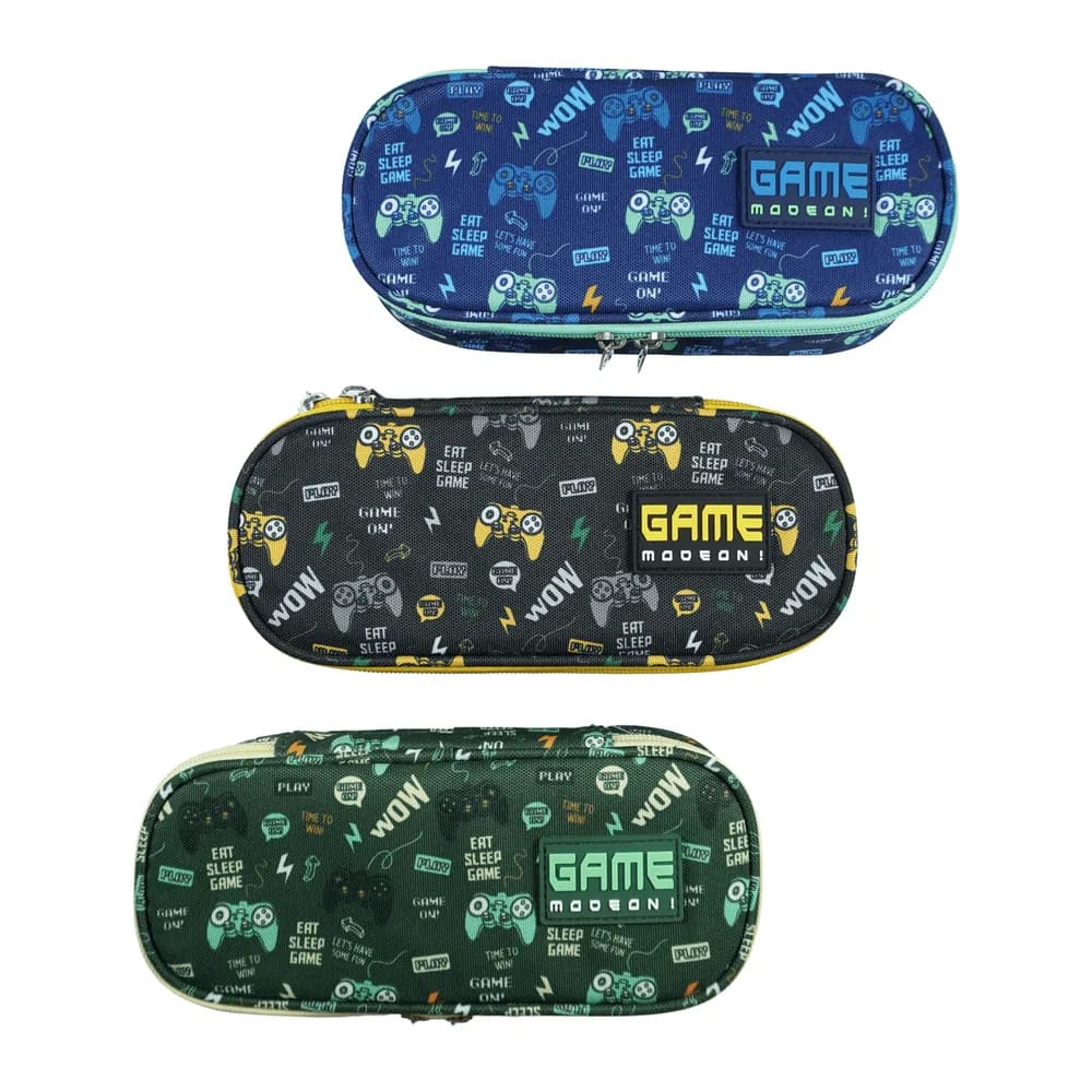 Cartuchera Oe-2286 1B Game Offi-Esco