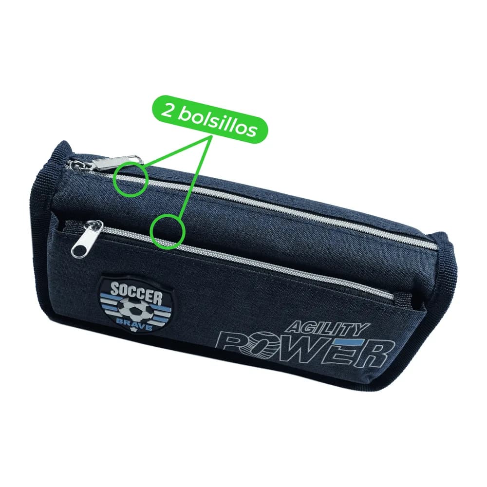 Cartuchera Oe-2293 2B Soccer Offi-Esco