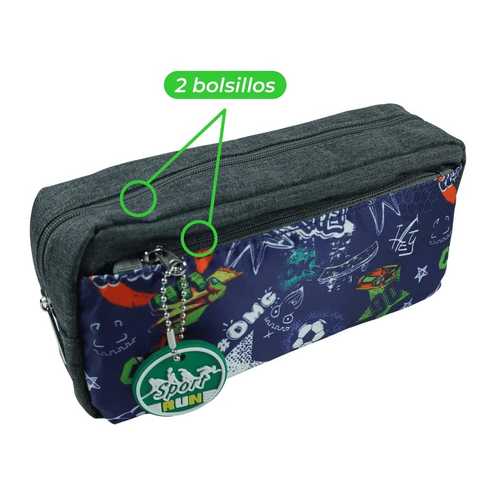 Cartuchera Oe-2298 2B Sunchine Offi-Esco