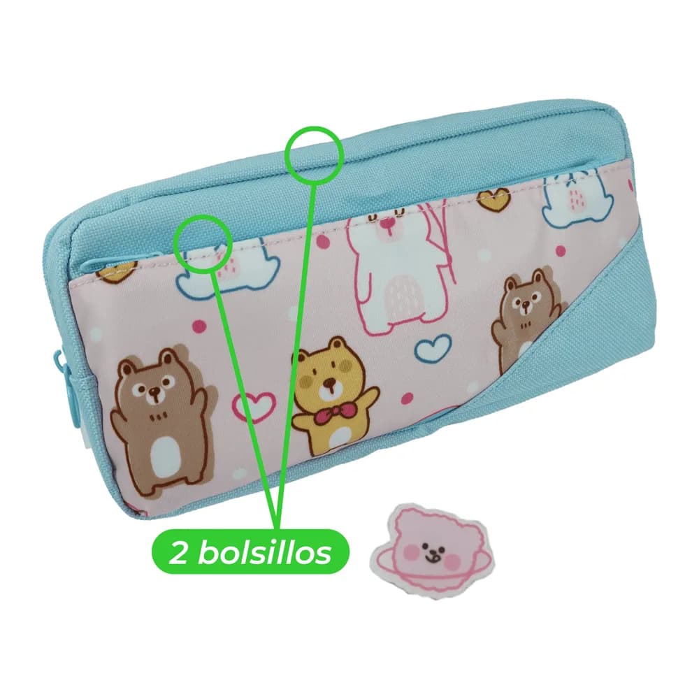 Cartuchera Oe-2326 2B Pets Candy Offi-Esco