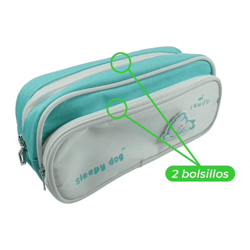 Cartuchera Oe-2345 2B Sleepy Dog Offi-Esco