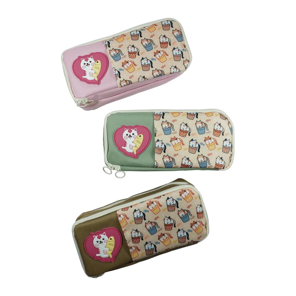 Cartuchera Oe-2355 3B Gatos Offi-Esco