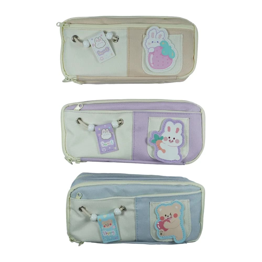 Cartuchera Oe-2363 4B Sweet Animales Offi-Esco