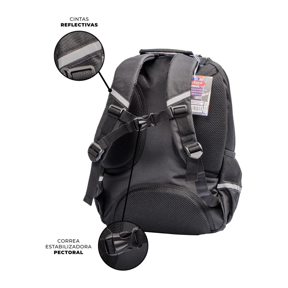 Morral OE-3013 Offiesco Negro P20 Offi-Esco