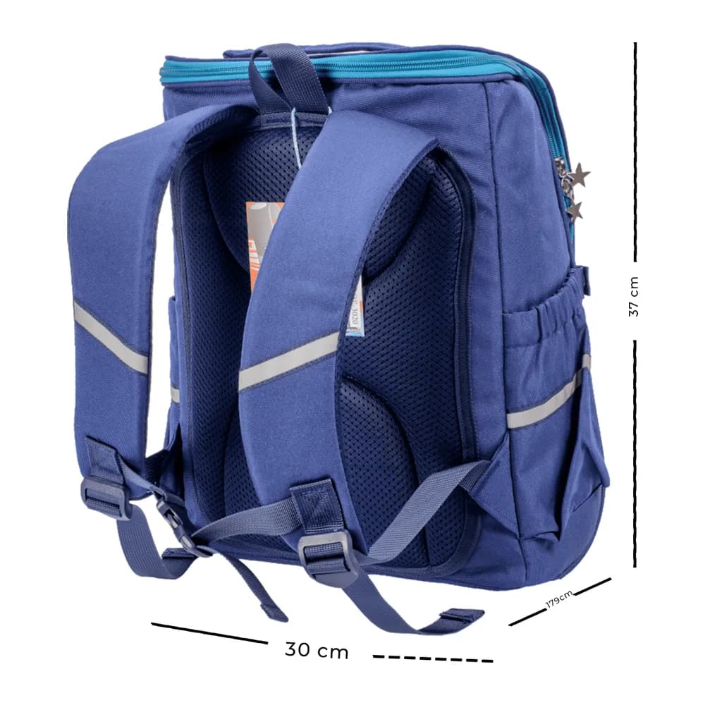 Morral OE-3020 Offiesco Cuadrada Azul P18 Offi-Esco