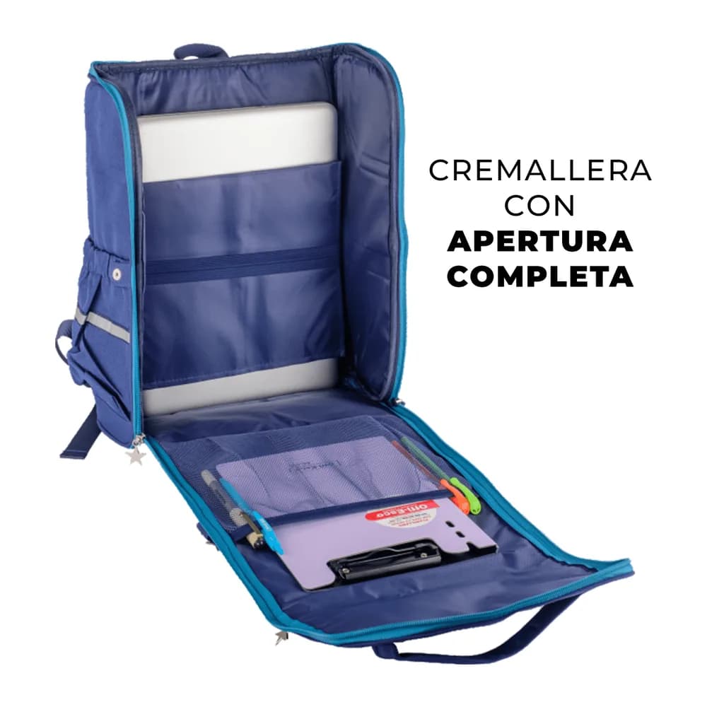 Morral OE-3020 Offiesco Cuadrada Azul P18 Offi-Esco