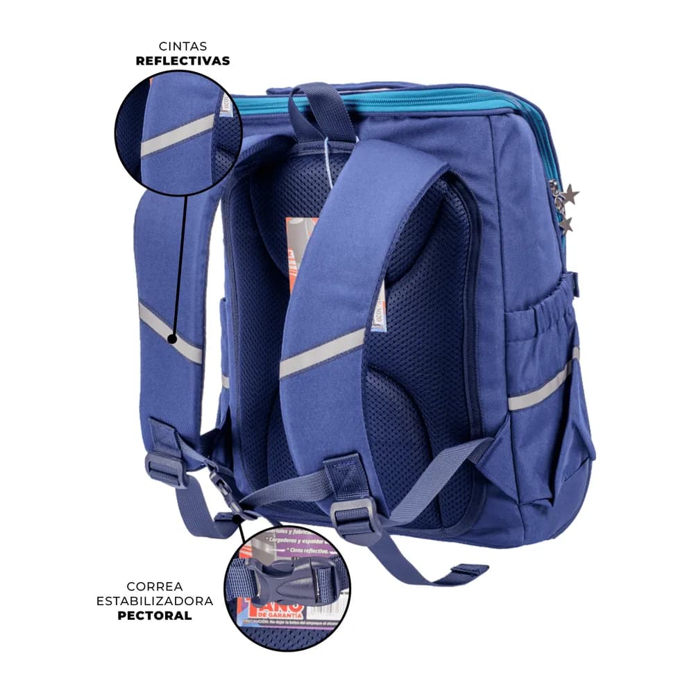 Morral OE-3020 Offiesco Cuadrada Azul P18 Offi-Esco