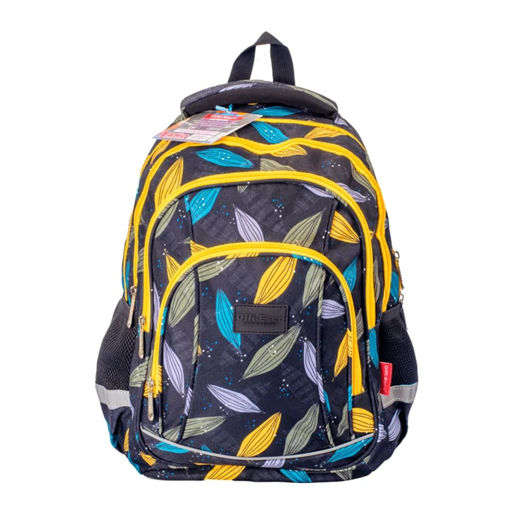 Morral OE-3023 Offiesco Hojas Negras P24 Offi-Esco