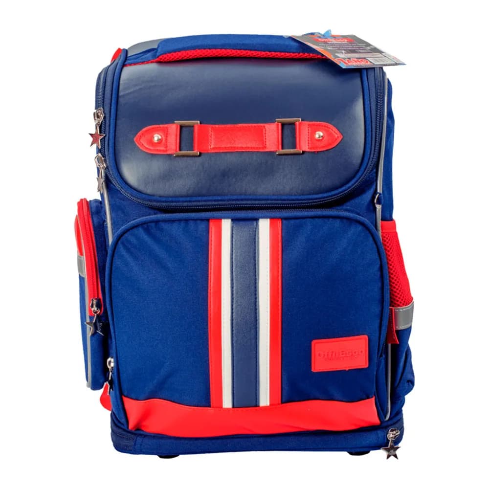 Morral OE-3030 Offiesco Cuadrada Correa Azul P12 Offi-Esco
