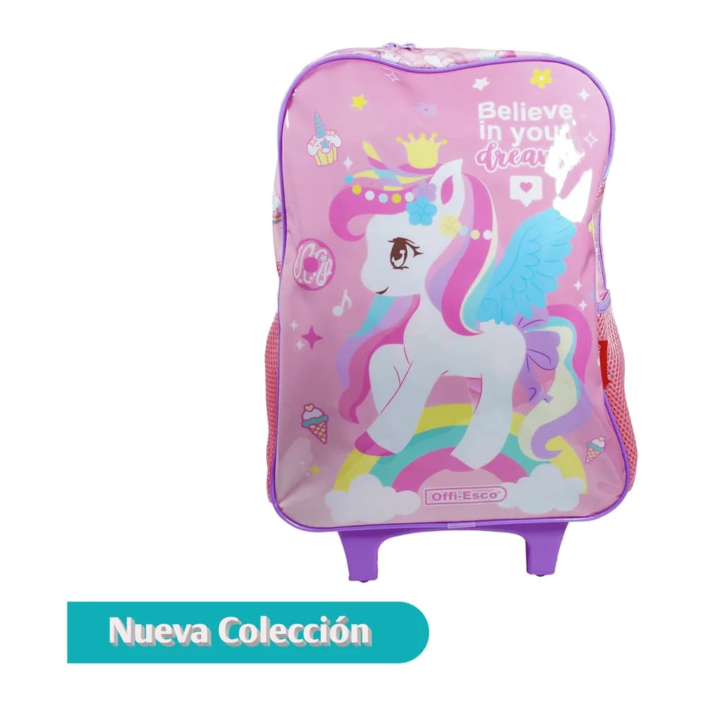 Morral Ruedas Oe-3133 Unicornio Offiesco 1B P8 Offi-Esco