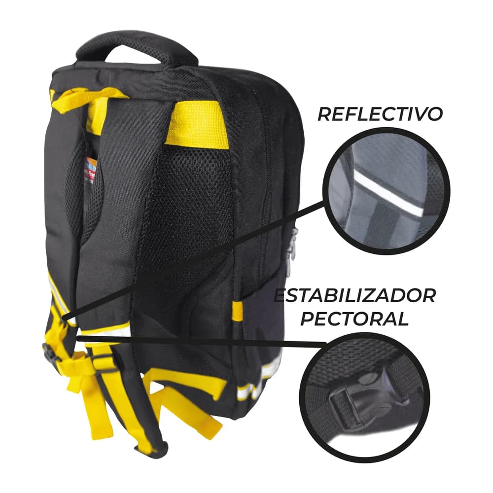 Morral Oe-3134 Malla Amarilla 4B Offiesco P20 Offi-Esco