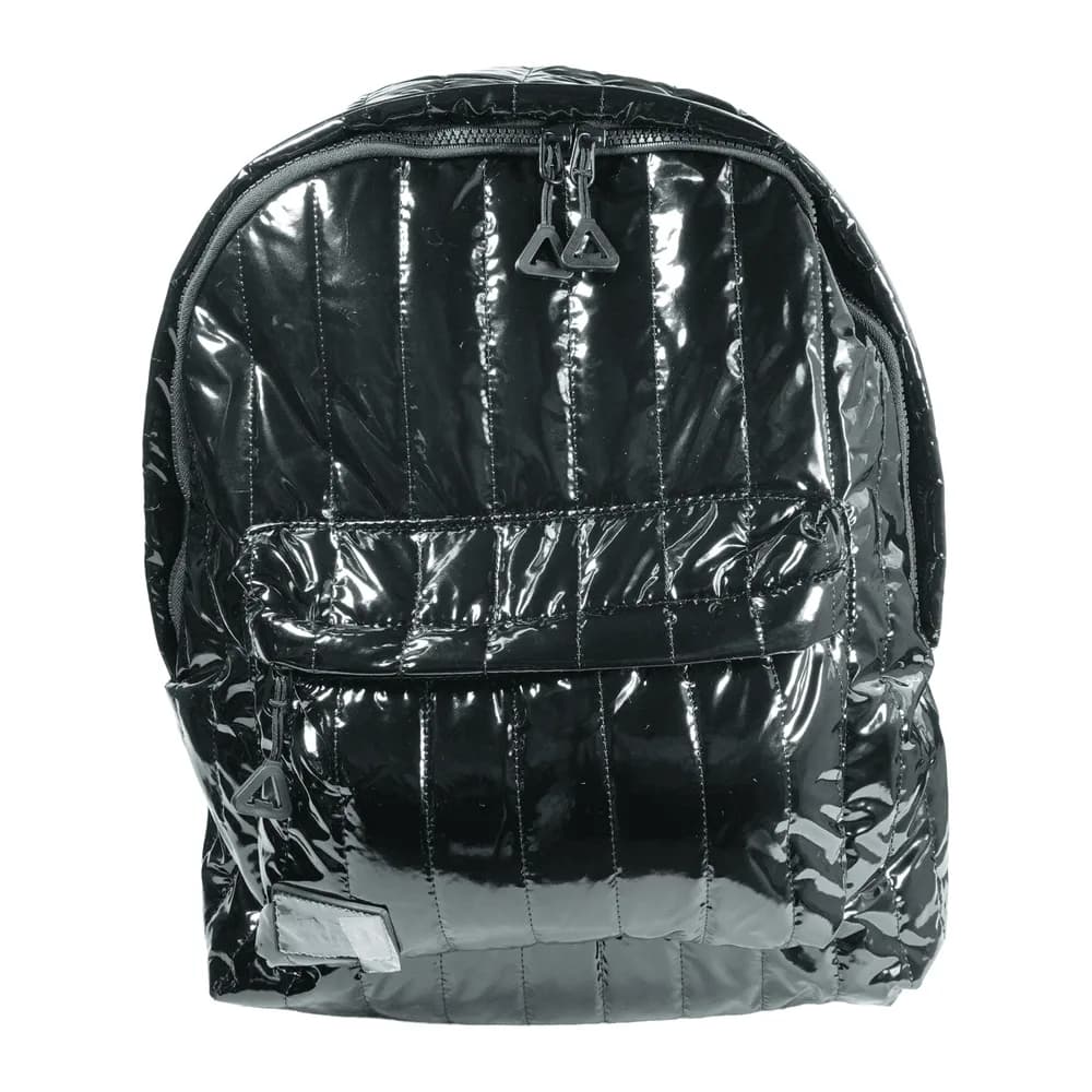 Morral Acolchado Metalizado Negro OE-3137 Offi-Esco