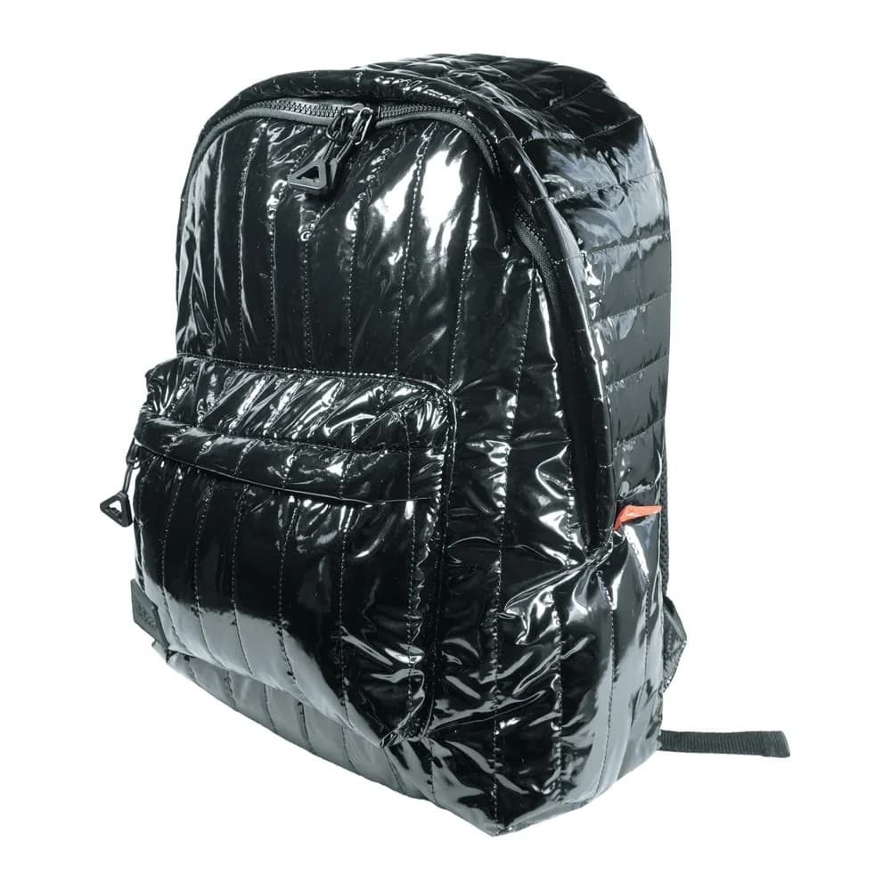 Morral Acolchado Metalizado Negro OE-3137 Offi-Esco
