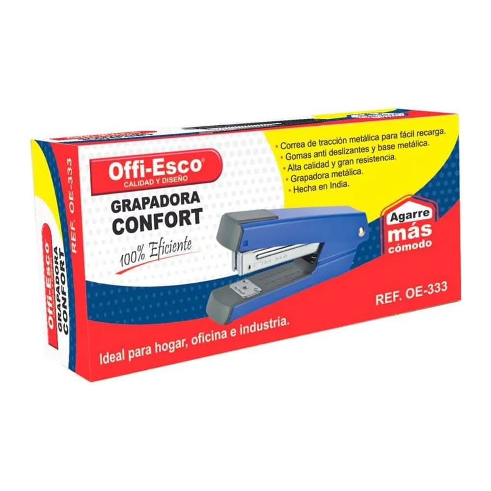 Grapadora mediana confort metálica Offi-Esco