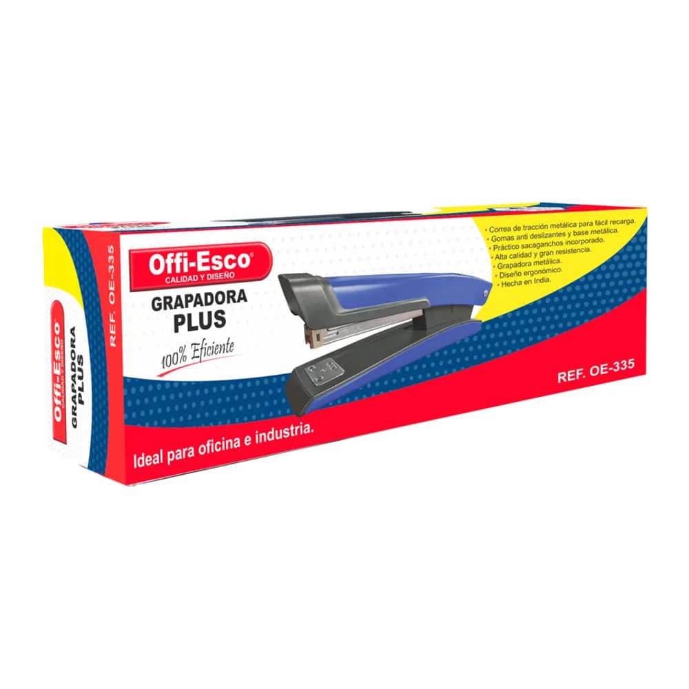 Grapadora grande plus metálica OE-335 Offi-Esco