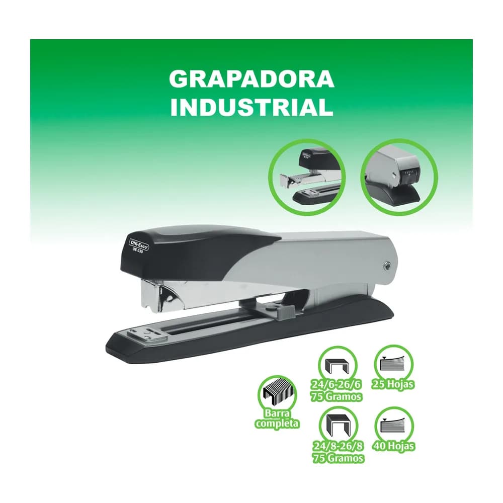 Grapadora de lujo Oe-339 Offi-Esco