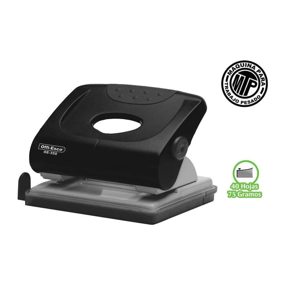 Perforadora 2 huecos grande Semi – industrial Offi-Esco