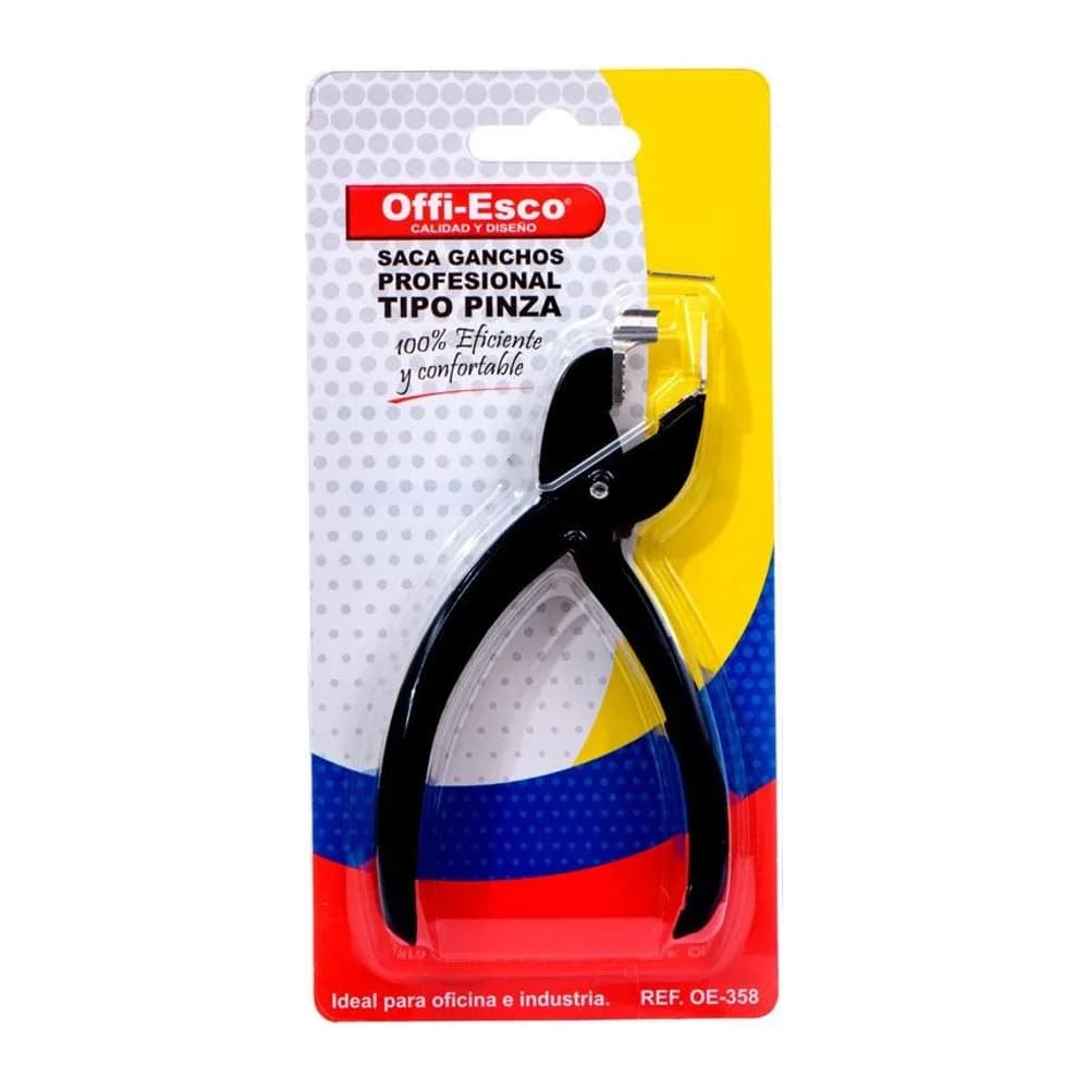 Sacaganchos profesional tipo pinza Offi-Esco