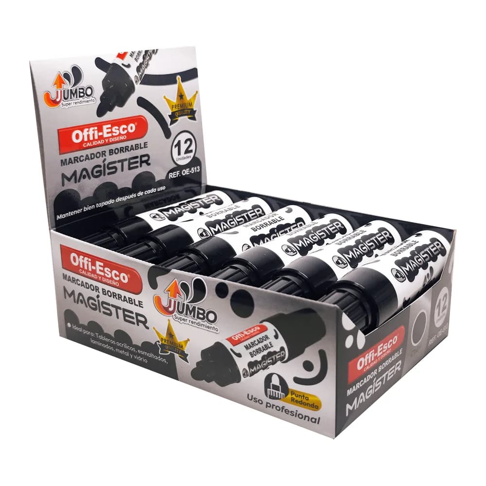 Marcador Borrable Profesional Magíster Punta redonda OE-513 Offi-Esco