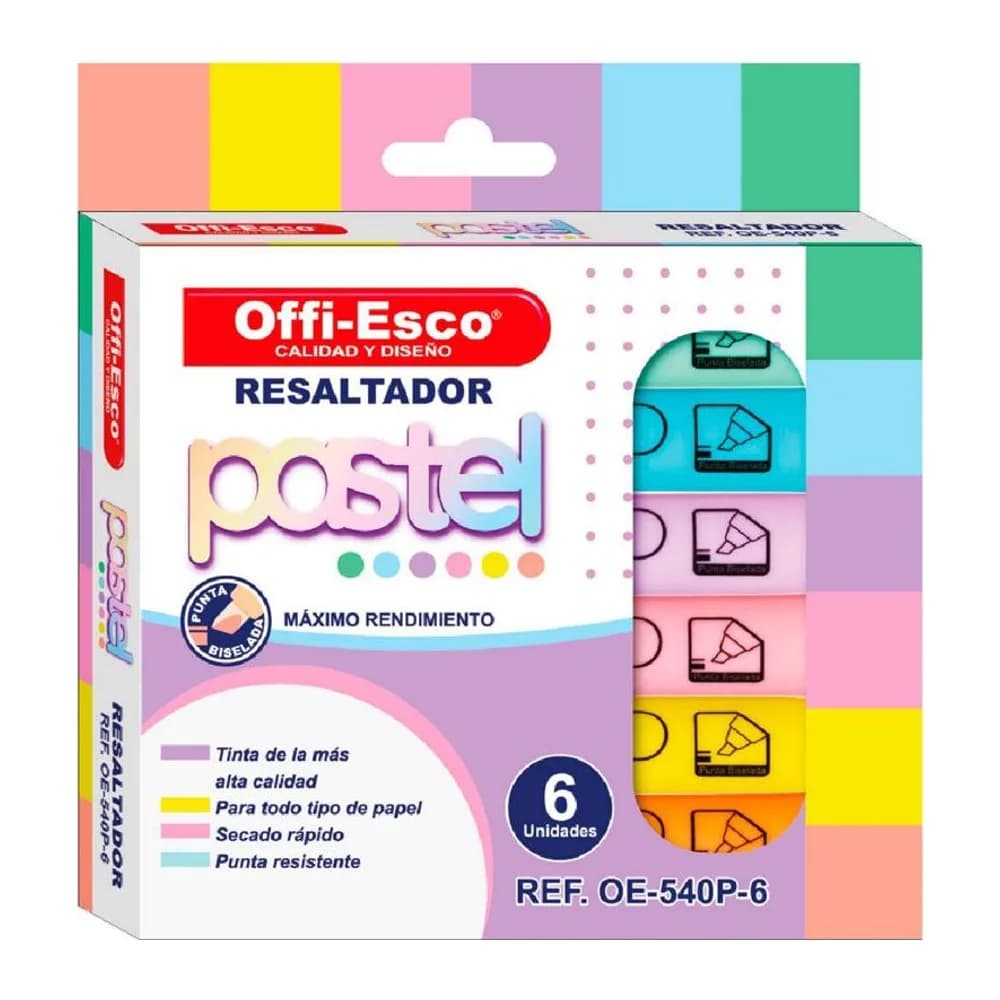 Resaltador grande pasteles Offi-Esco