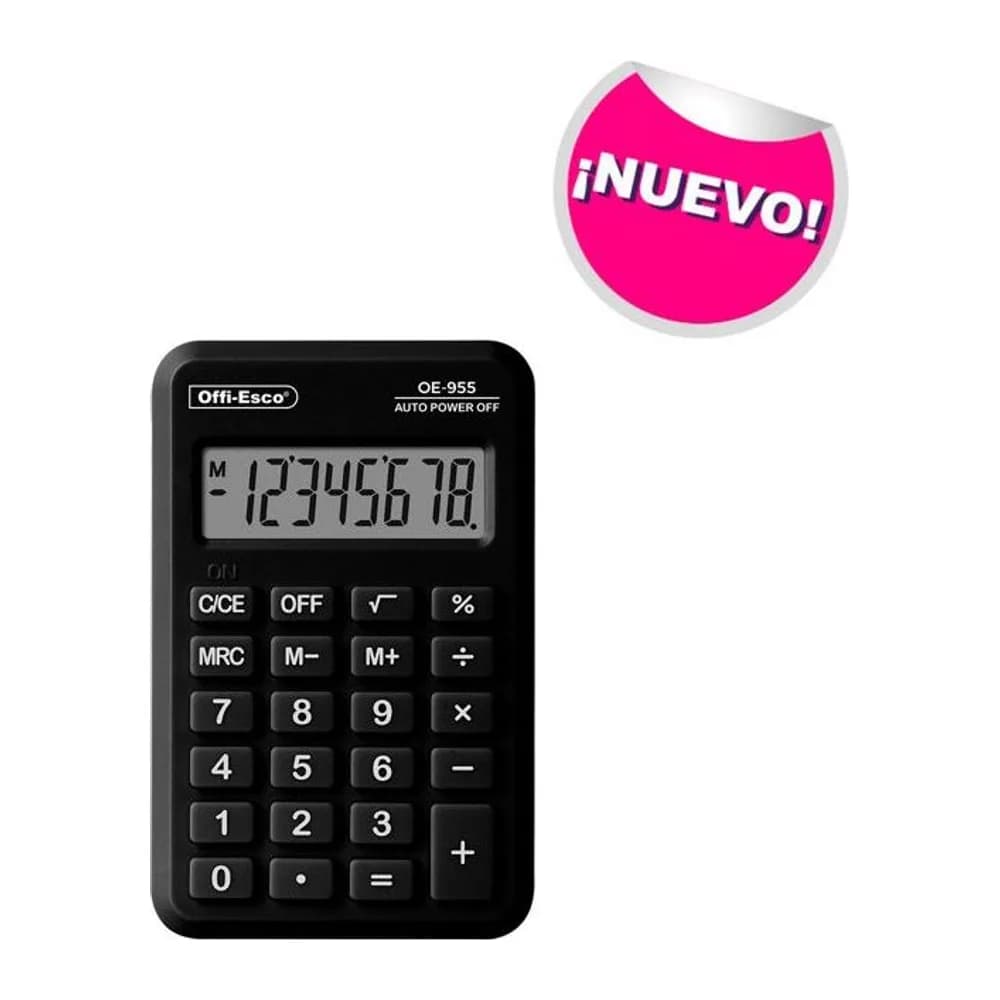 Calculadora de bolsillo 8 dígitos Offi-Esco