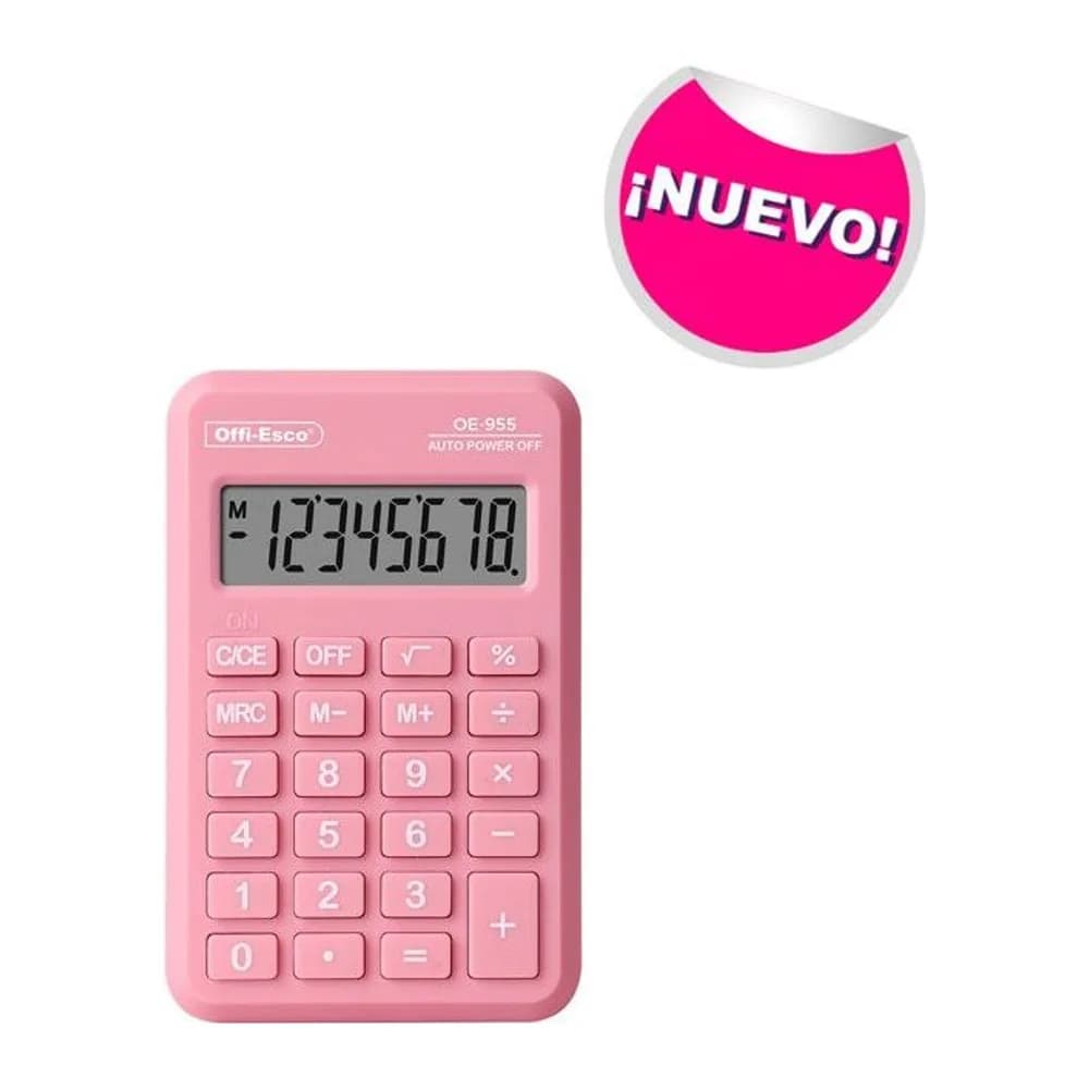 Calculadora de bolsillo 8 dígitos Offi-Esco