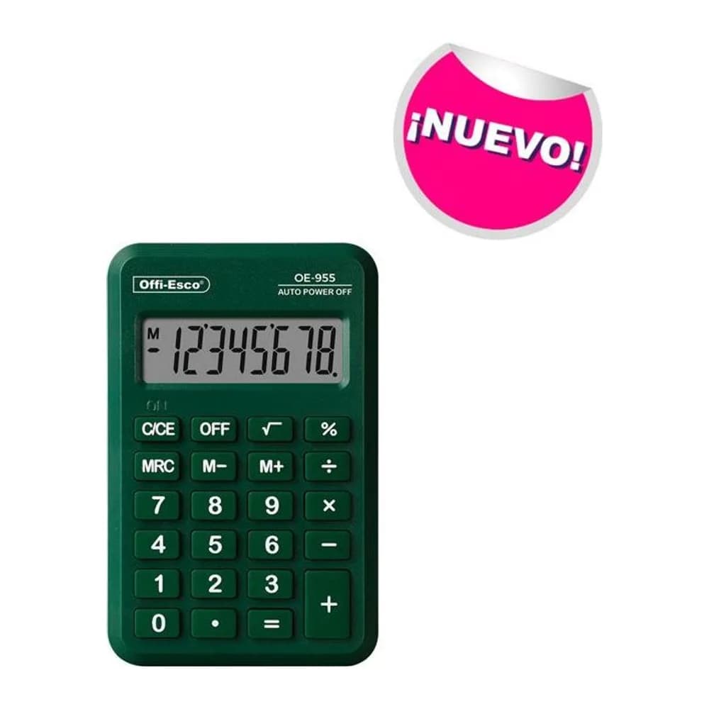 Calculadora de bolsillo 8 dígitos Offi-Esco