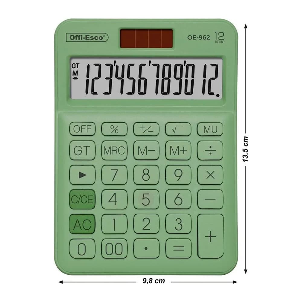 Calculadora Electrónica 12 dígitos Offi-Esco