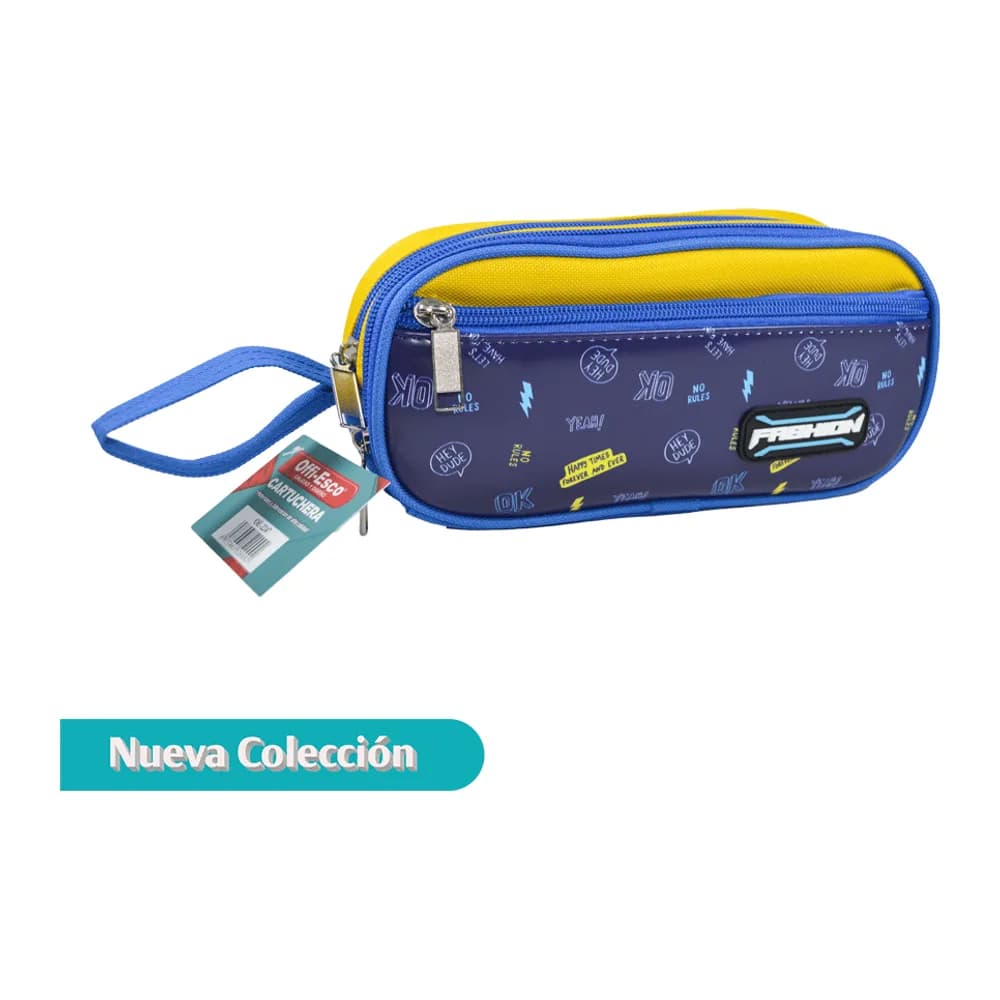 Cartuchera Oe-2247 Fashion Hombre 3B P162 Offi-Esco