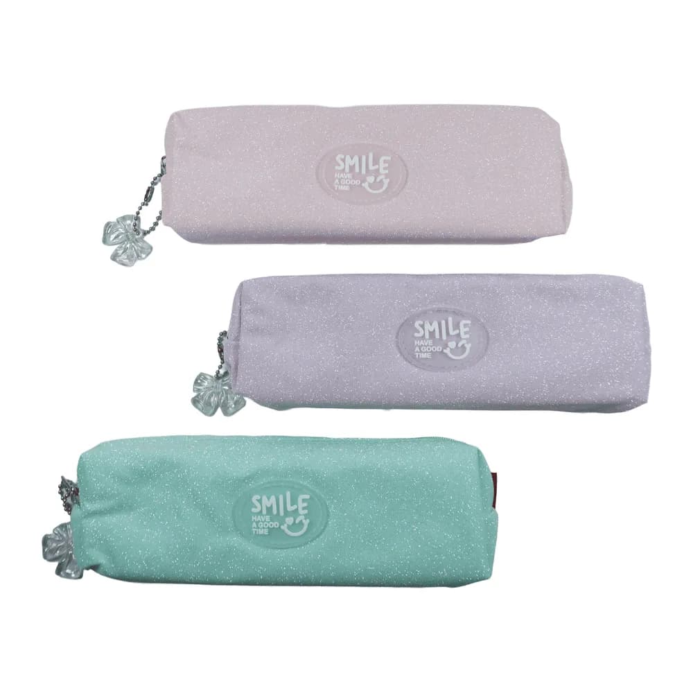 Cartuchera Oe-2320 1B Smile Escarchada Offi-Esco